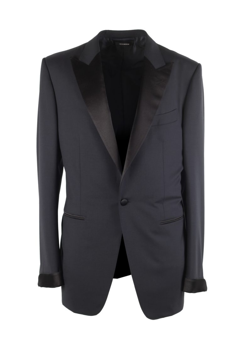 TOM FORD O’Connor Midnight Blue Tuxedo Smoking Suit Size 50 / 40R U.S. Fit Y - thumbnail | Costume Limité