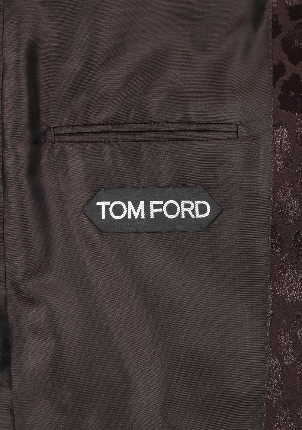 TOM FORD Cooper Brown Tuxedo Dinner Jacket Size 56 / 46R U.S. | Costume Limité