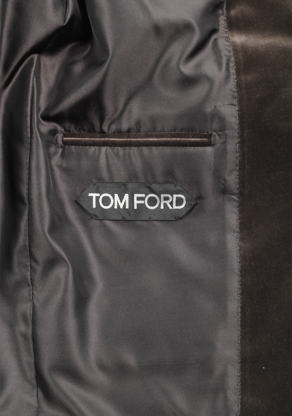 TOM FORD Shelton Taupe Velvet Sport Coat | Costume Limité
