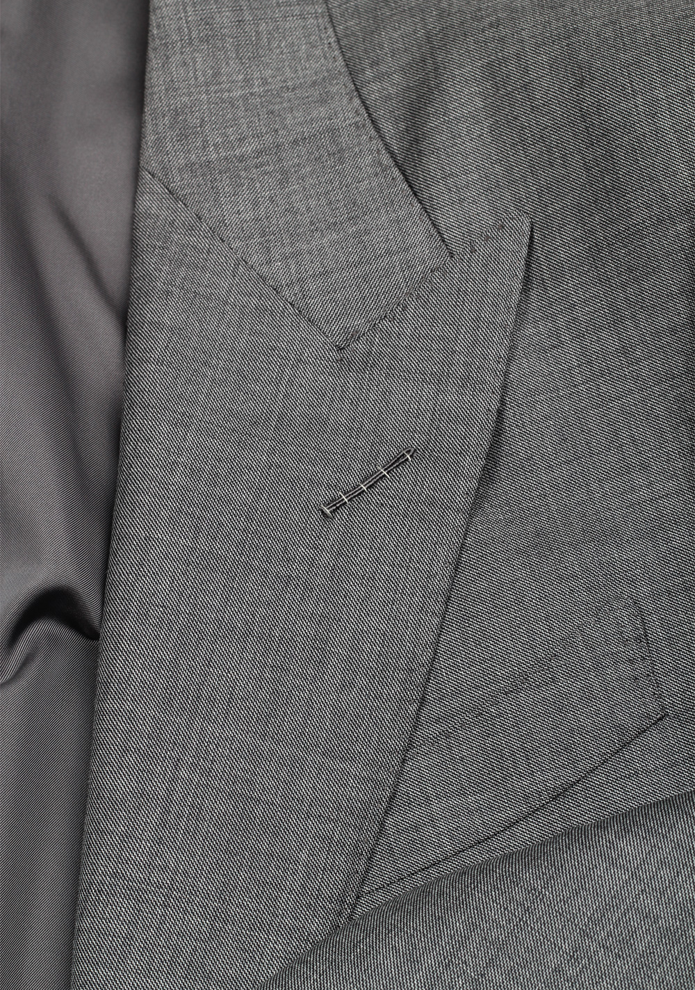 TOM FORD Windsor Signature Solid Gray Sharkskin Suit | Costume Limité