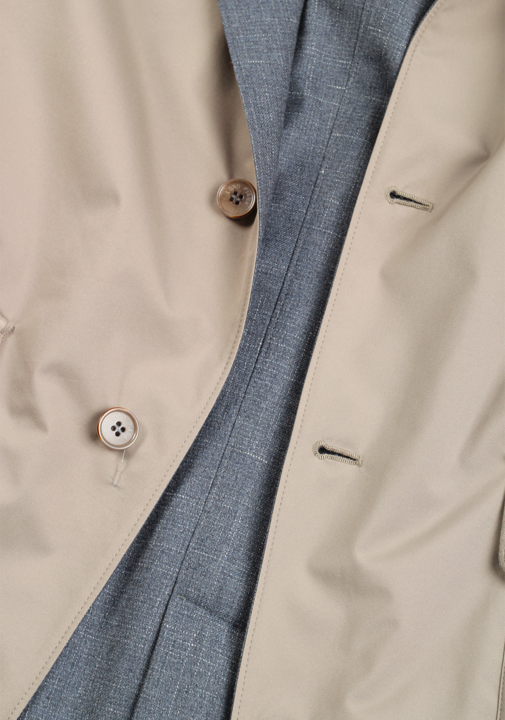 Loro Piana Reversible Storm System Rain Coat Size Small / 48 IT / 38R U.S. Outerwear | Costume Limité