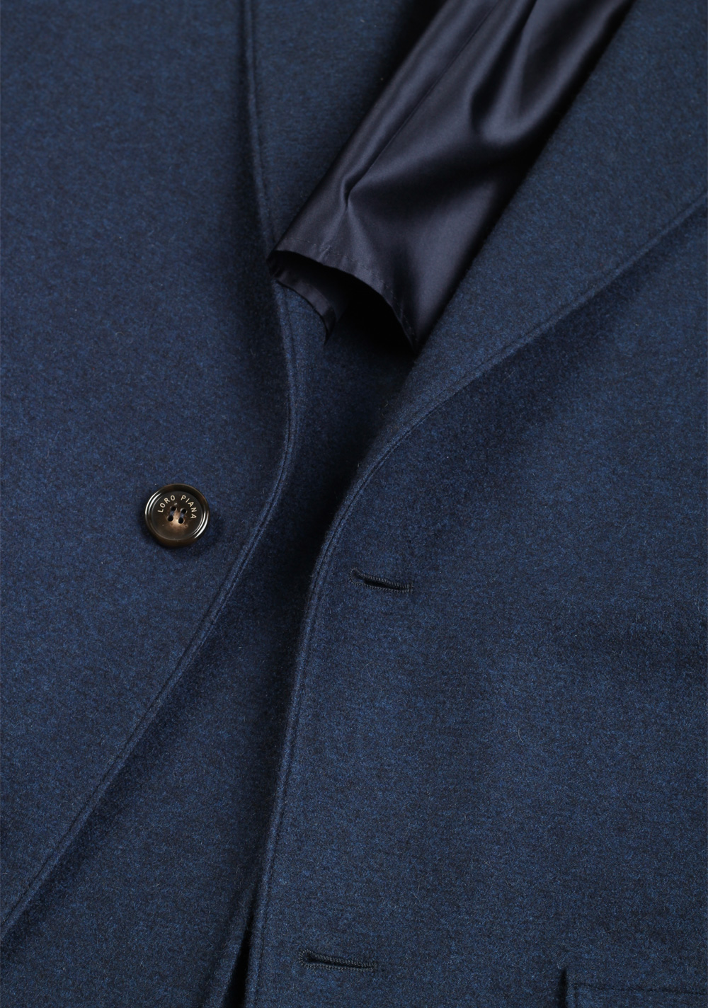 Loro Piana Blue Cashmere Coat Size L / 52 / 42R U.S. Outerwear | Costume Limité
