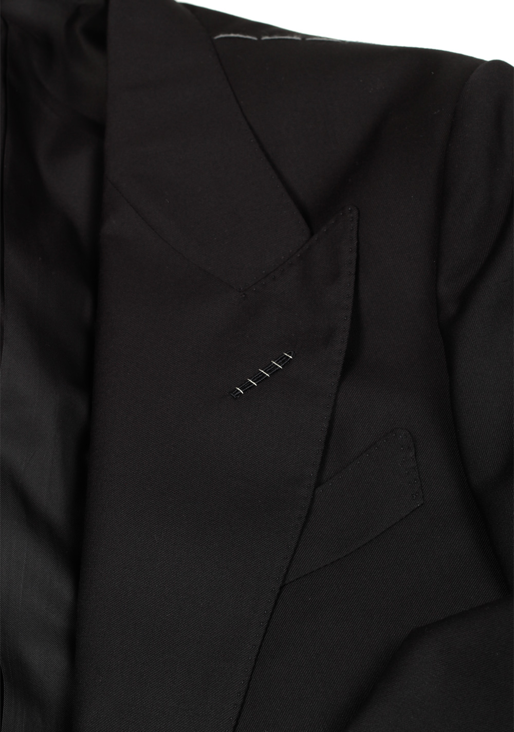 TOM FORD Shelton Black Suit Size 48 / 38R U.S. | Costume Limité