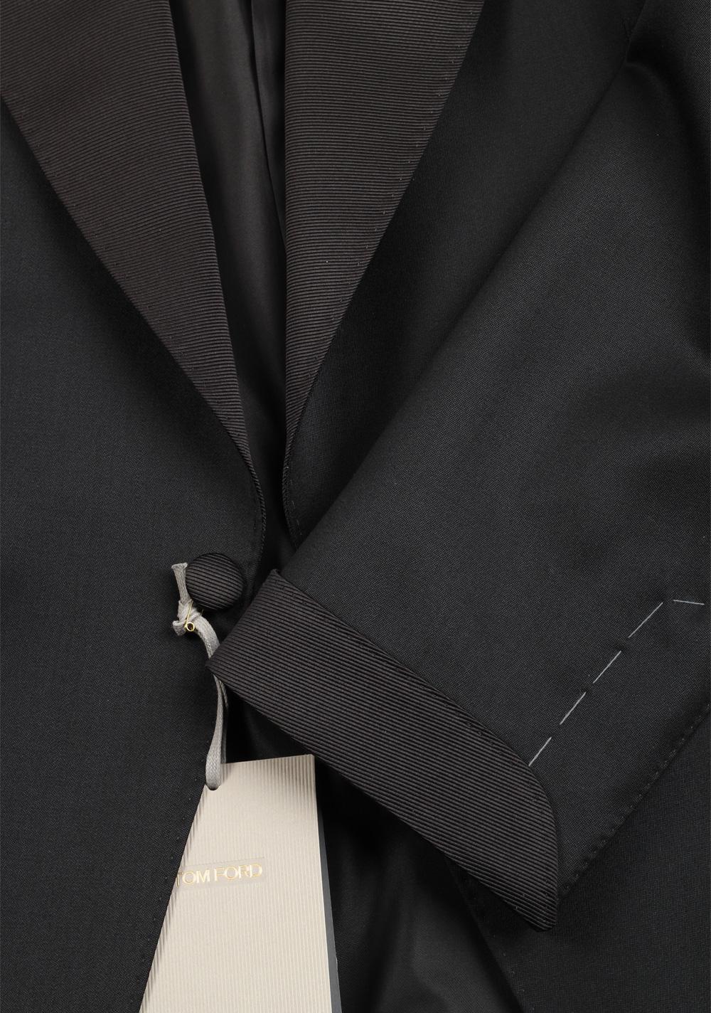 TOM FORD Shelton Black Tuxedo Suit Size 54 / 44R U.S. | Costume Limité