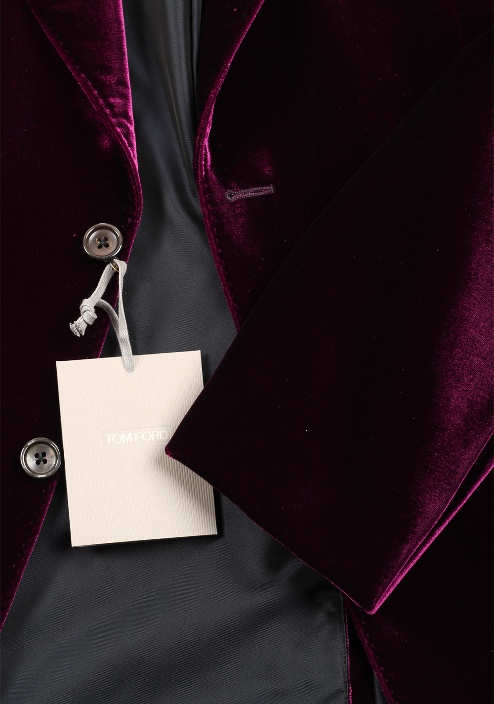 TOM FORD Cooper Velvet Purple Tuxedo Dinner Jacket Size 52 / 42R | Costume Limité