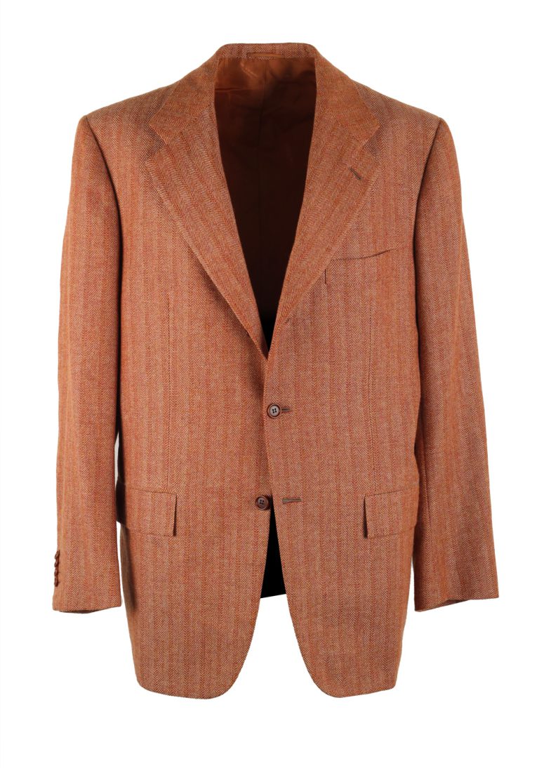 Kiton Brown Cashmere Sport Coat Size 52 / 42R U.S. - thumbnail | Costume Limité
