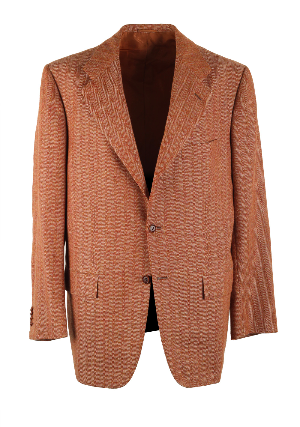 Kiton Brown Cashmere Sport Coat Size 52 / 42R U.S. | Costume Limité