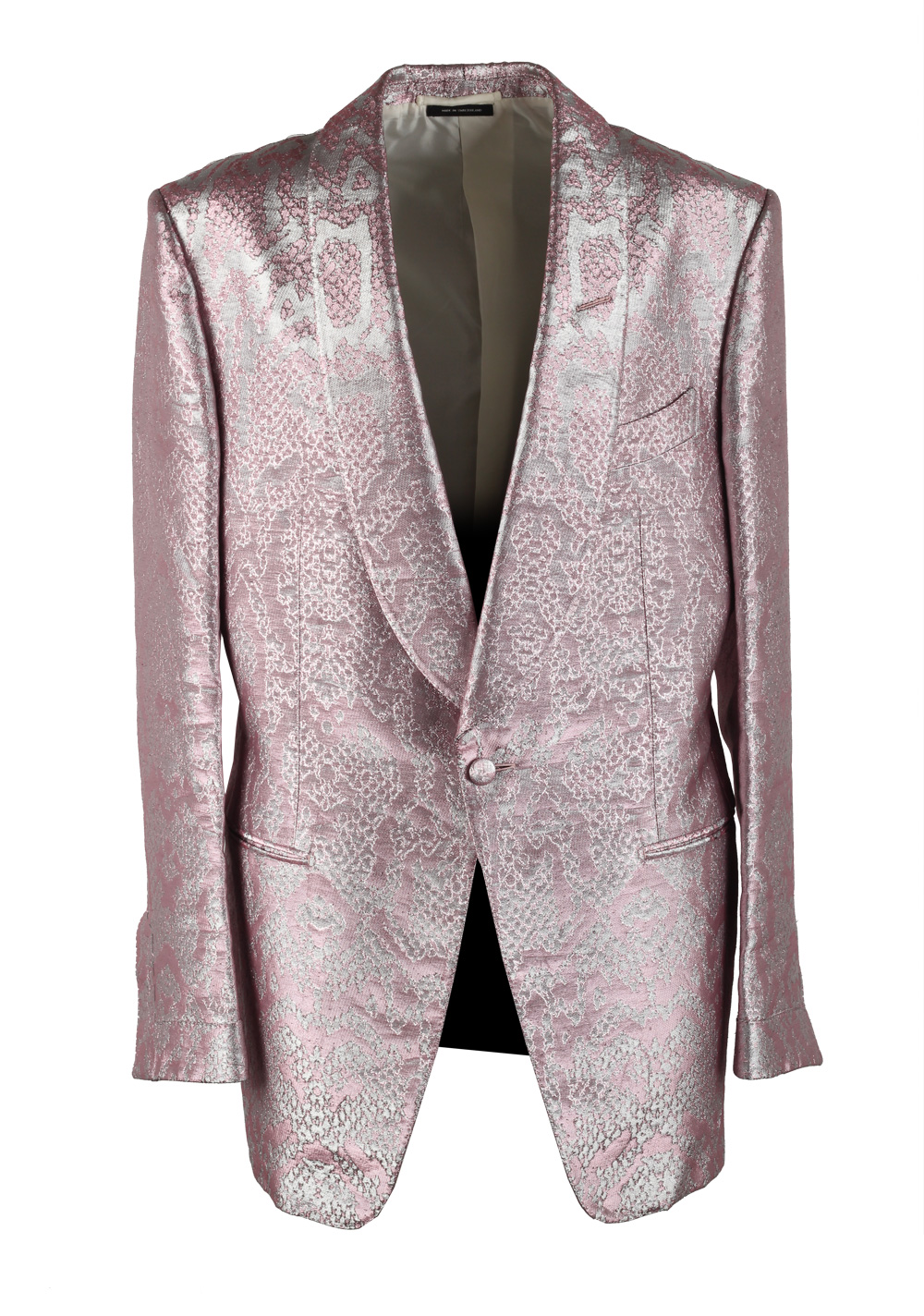 TOM FORD Atticus Pink Tuxedo Dinner Jacket Size 54 / 44R U.S. | Costume Limité