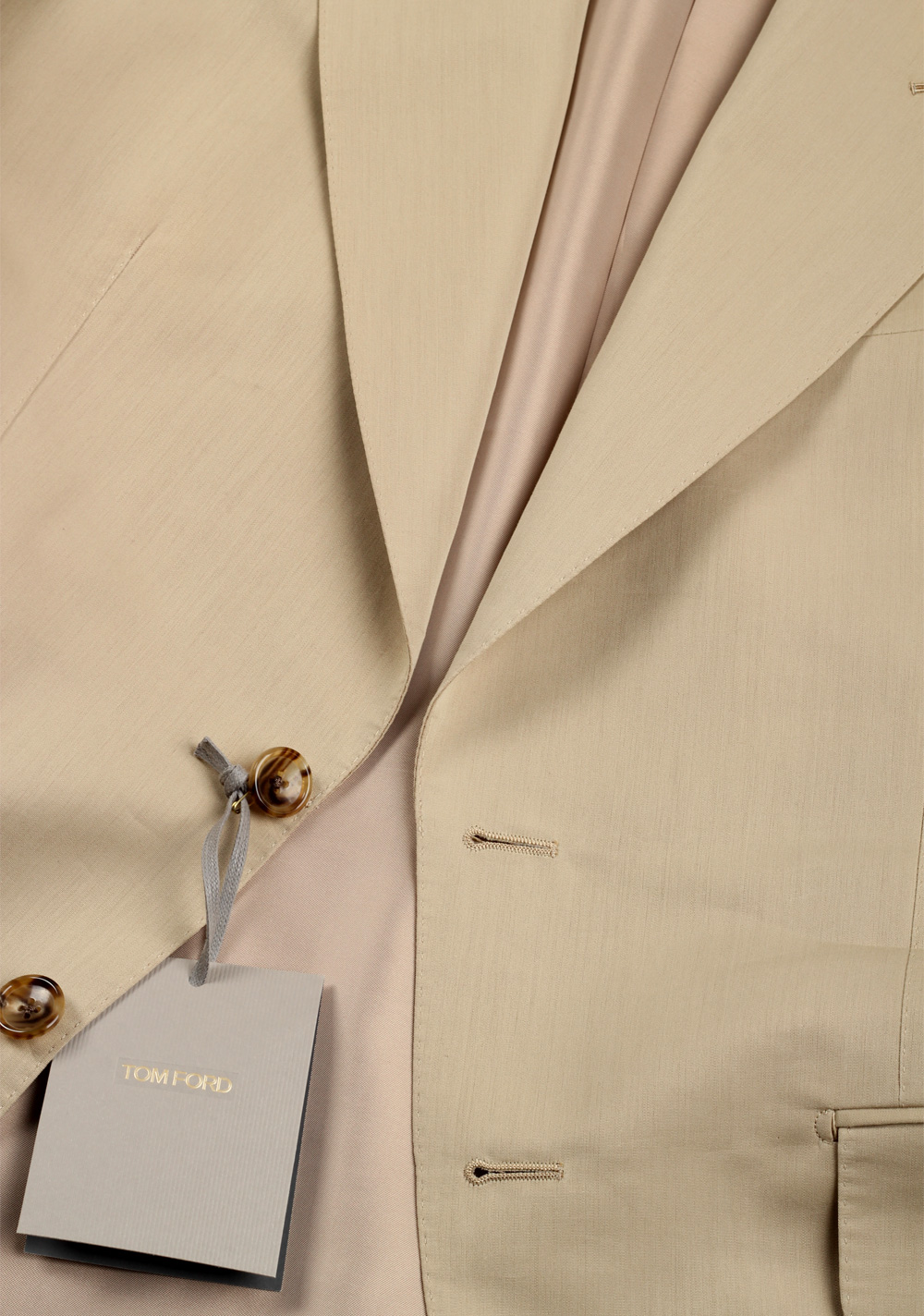 TOM FORD Shelton Beige Suit | Costume Limité