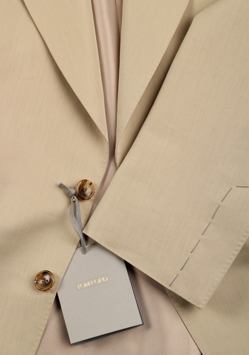 TOM FORD Shelton Beige Suit | Costume Limité