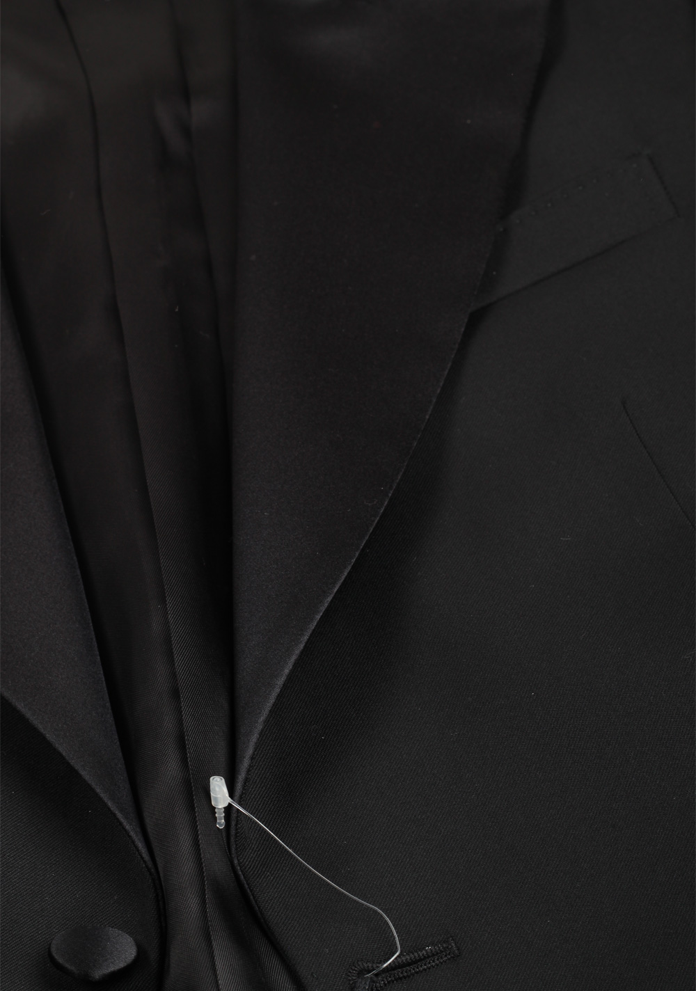 Z Zegna Black Wool Tuxedo Suit | Costume Limité