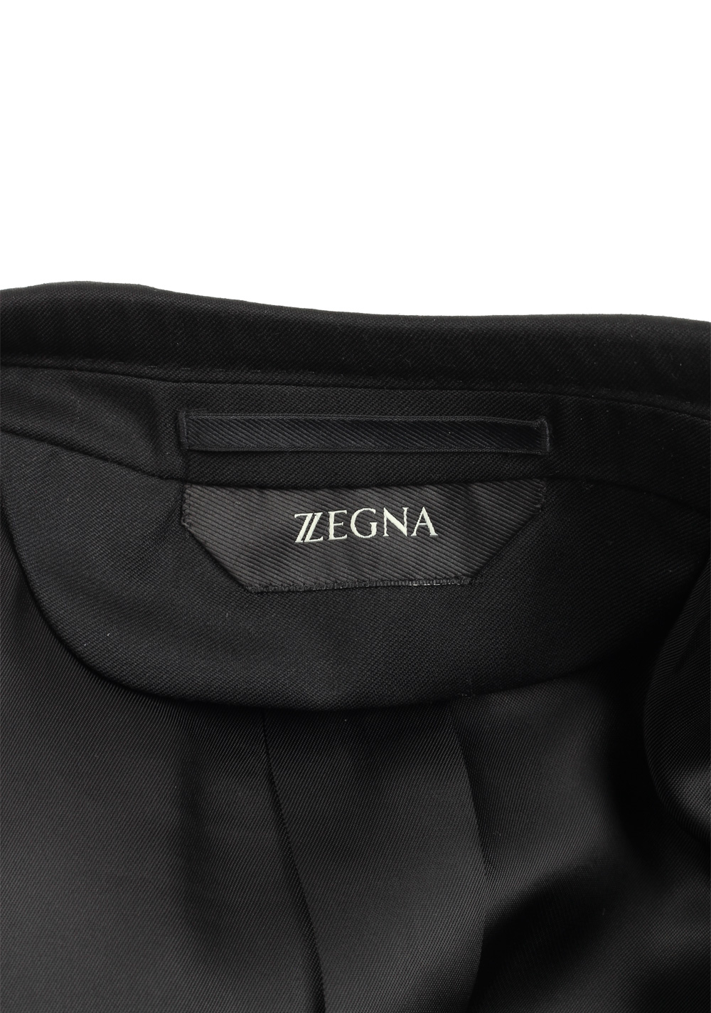 Z Zegna Black Wool Tuxedo Suit | Costume Limité