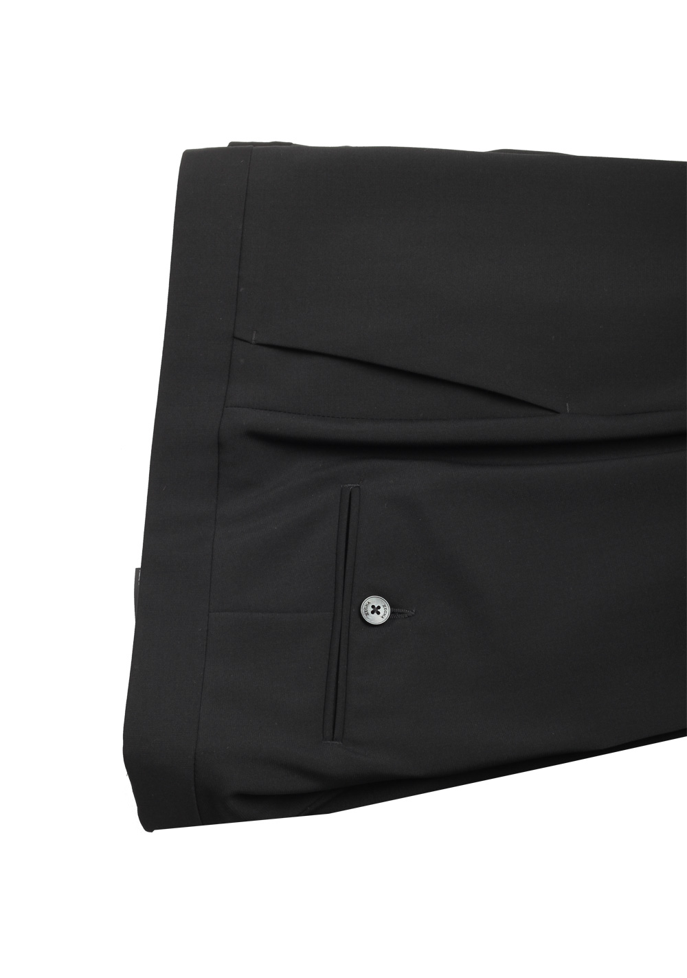 Z Zegna Black Wool Tuxedo Suit Size 50 / 40R U.S. | Costume Limité