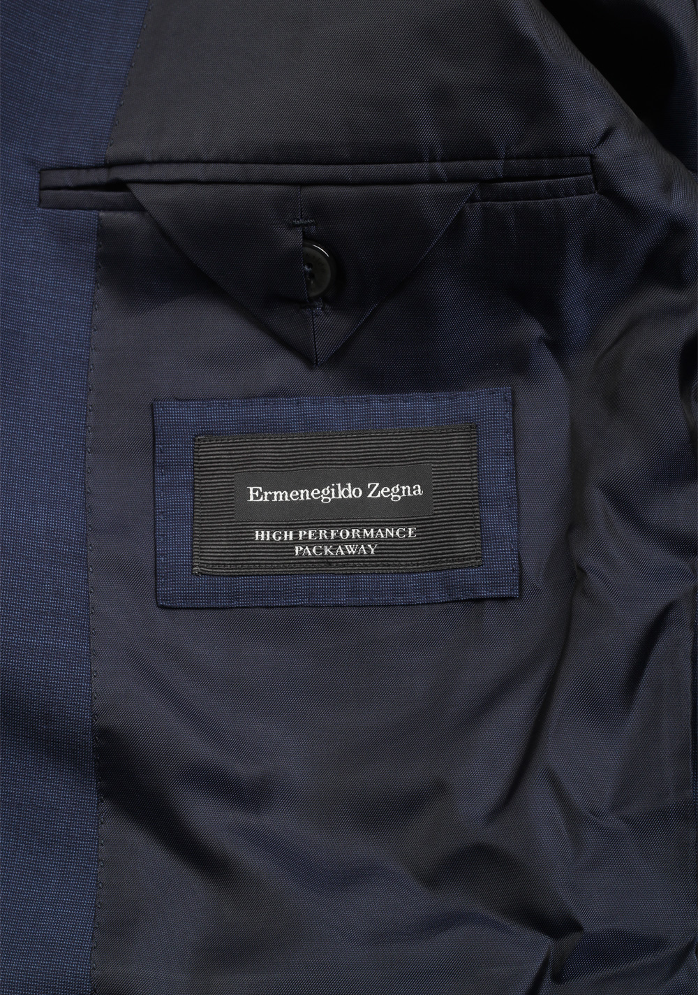 ZEGNA Packaway Blue Travel Suit | Costume Limité
