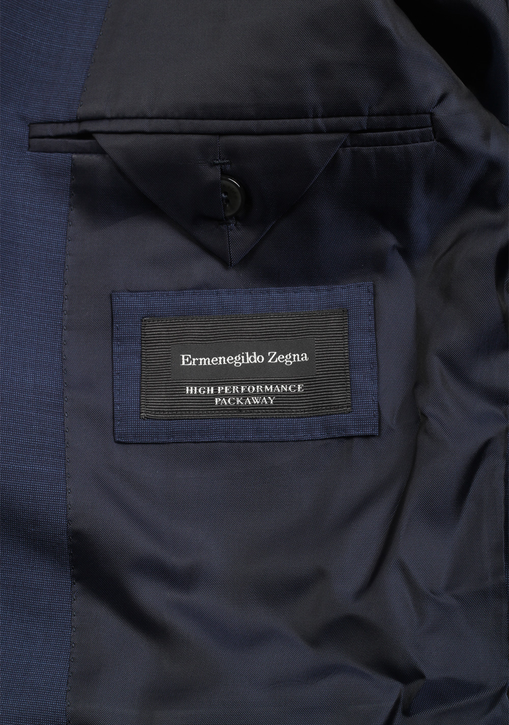 ZEGNA Packaway Blue Travel Suit | Costume Limité