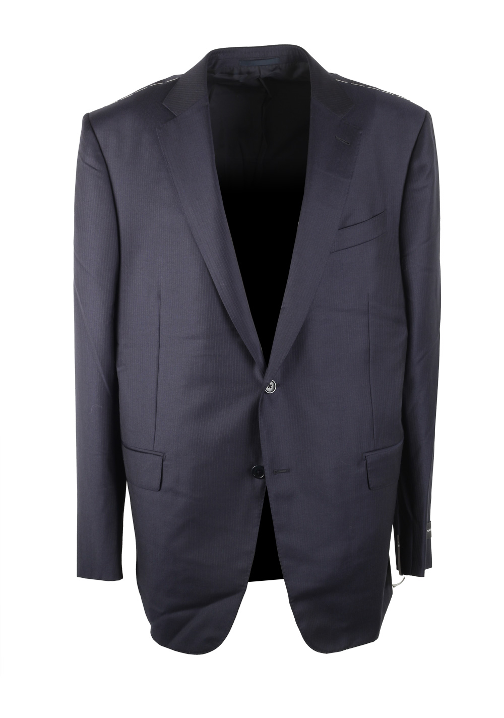 ZEGNA Milano Trofeo Blue Suit Size 58 / 48R U.S. | Costume Limité