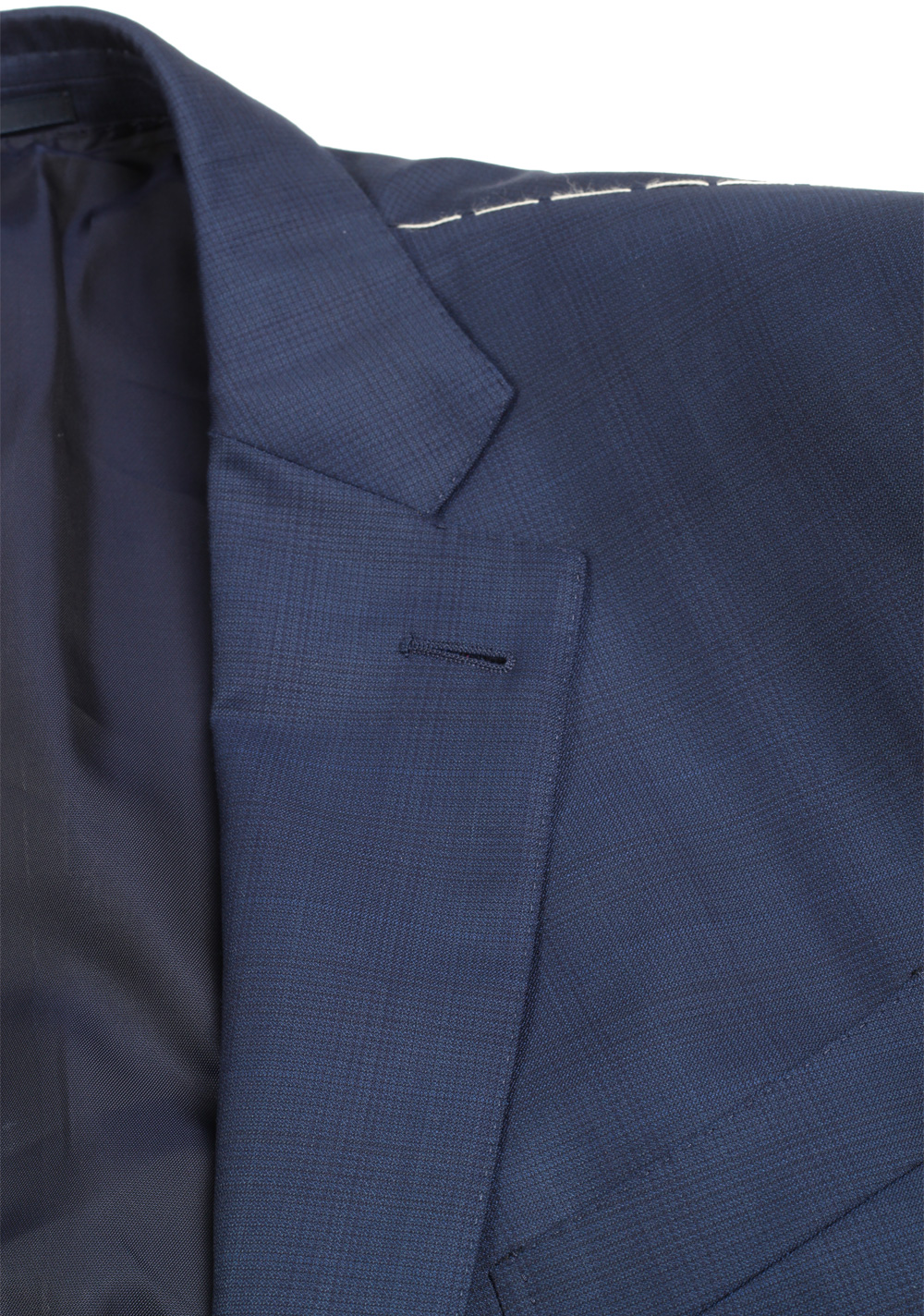 ZEGNA Milano 15 Milmil 15 Blue Suit Size 58 / 48R U.S. | Costume Limité