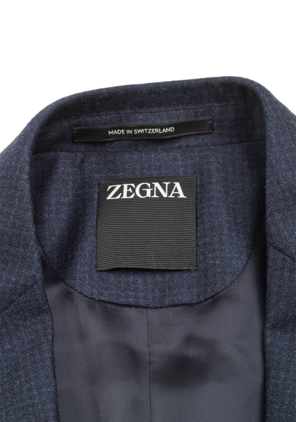ZEGNA Rebrand Blue Sport Coat Size 50 / 40R U.S. | Costume Limité