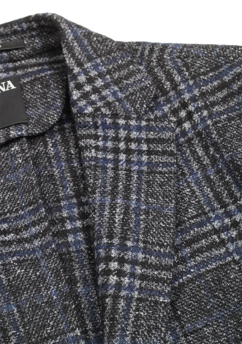 ZEGNA Rebrand Gray Checked Sport Coat Size 48 / 38R U.S. | Costume Limité