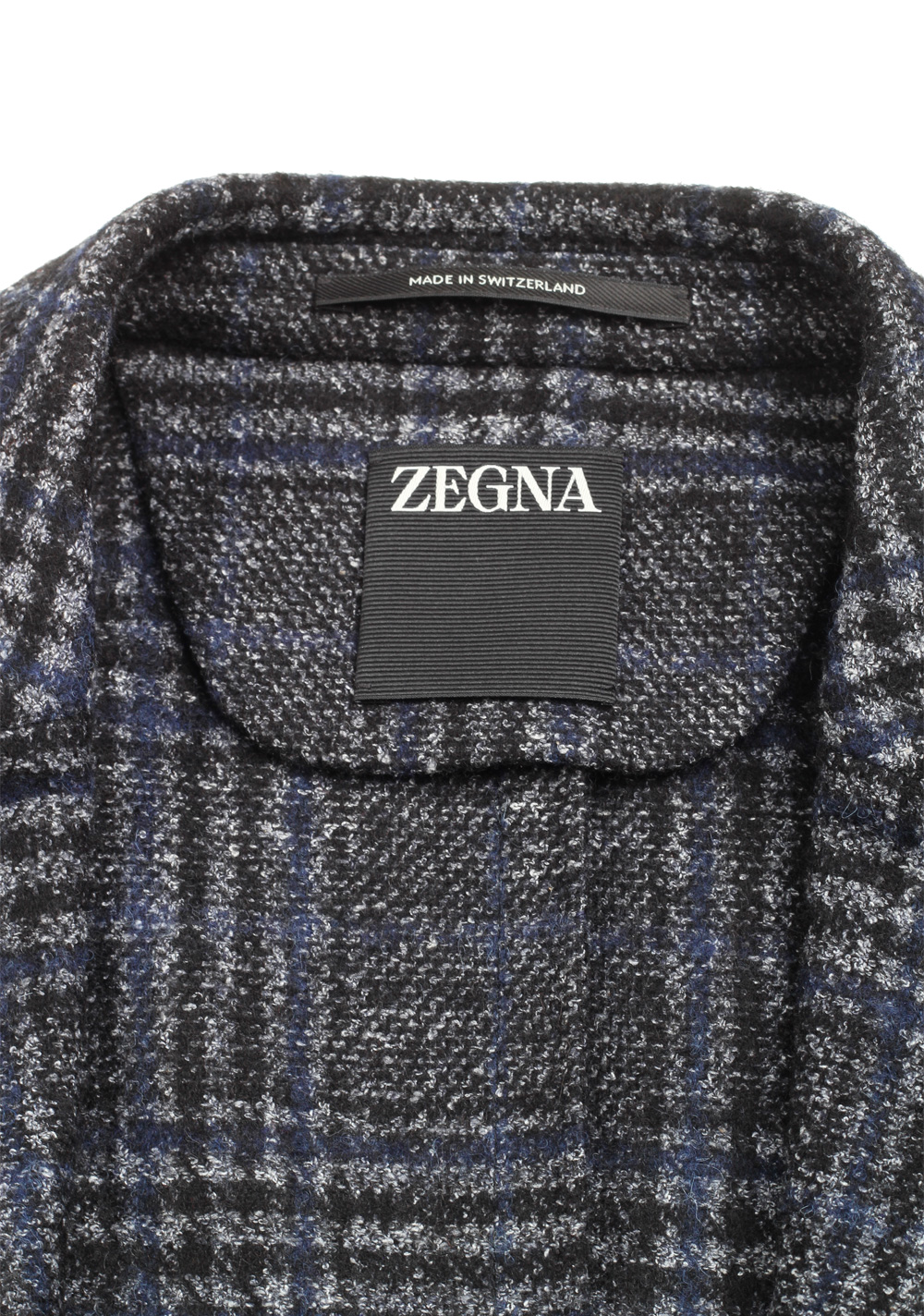 ZEGNA Rebrand Gray Checked Sport Coat Size 48 / 38R U.S. | Costume Limité