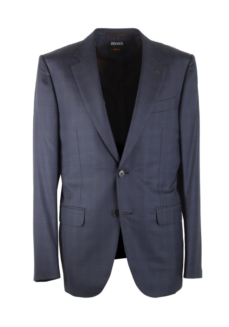 ZEGNA Rebrand Blue Sport Coat Size 48 / 38R U.S. - thumbnail | Costume Limité