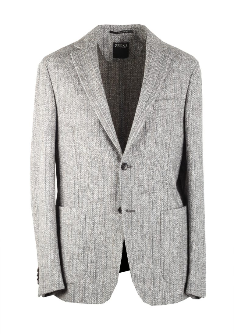 ZEGNA Rebrand Gray Sport Coat Size 48 / 38R U.S. - thumbnail | Costume Limité