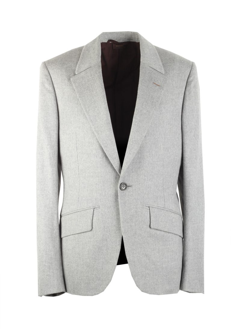 ZEGNA Couture Cashmere Gray Sport Coat Size 48 / 38R U.S. - thumbnail | Costume Limité
