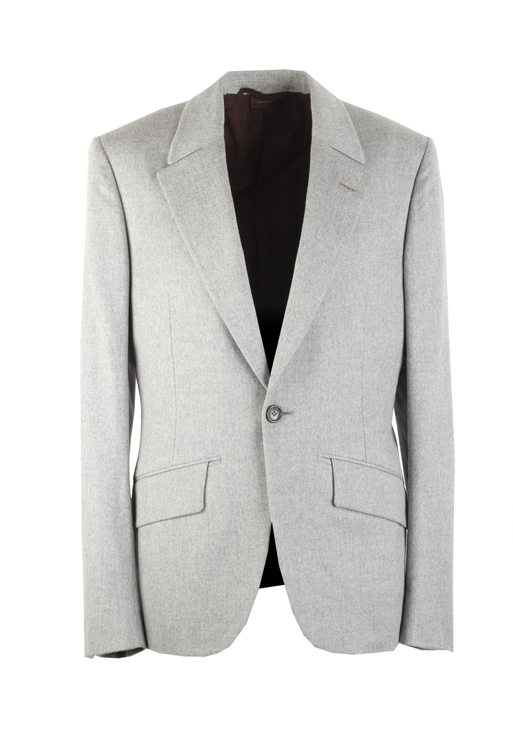 ZEGNA Couture Cashmere Gray Sport Coat Size 48 / 38R U.S. | Costume Limité