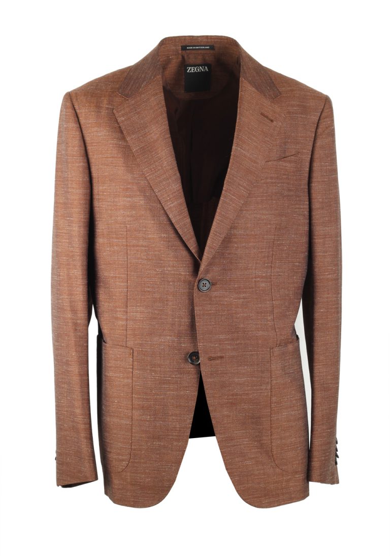 ZEGNA Natural Brown Sport Coat Size 48 / 38R U.S. - thumbnail | Costume Limité