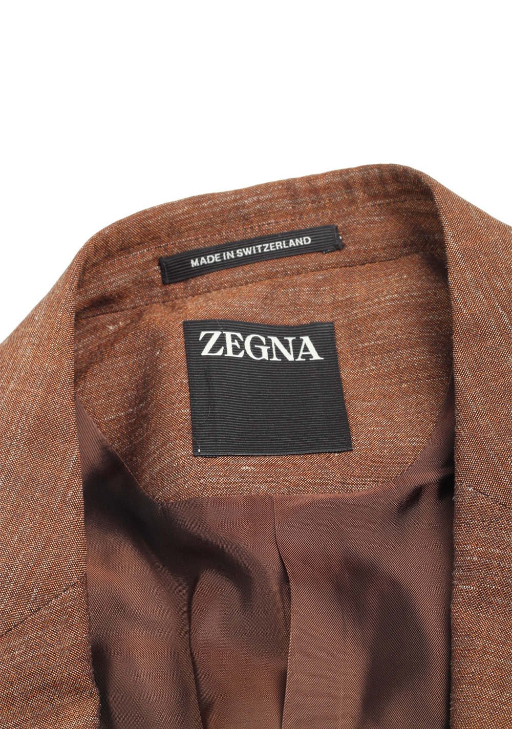 ZEGNA Natural Brown Sport Coat Size 48 / 38R U.S. | Costume Limité