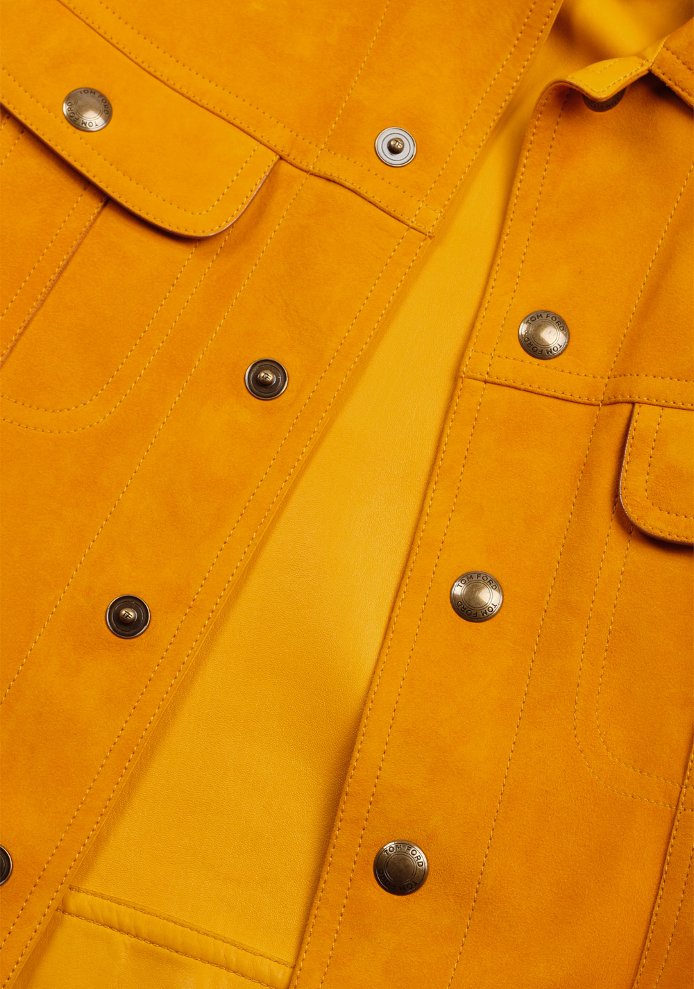 TOM FORD Brown Western Jacket Coat Size 48 / 38R U.S. | Costume Limité