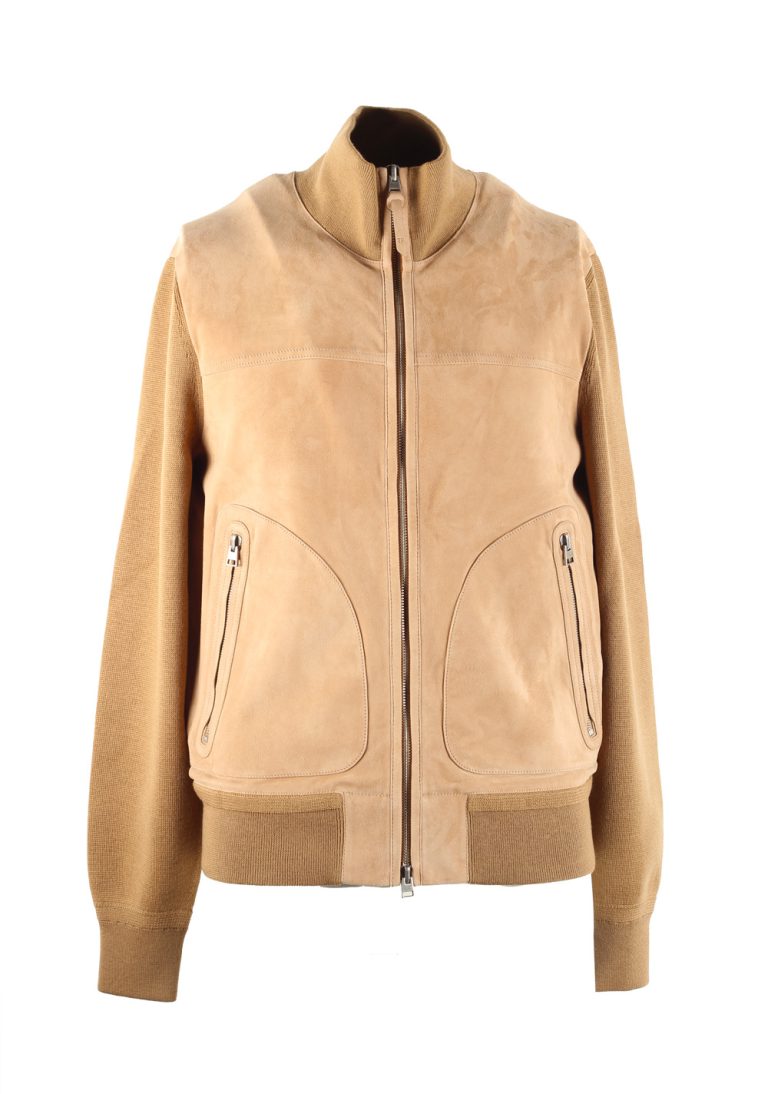 TOM FORD Brown Suede Knit Size 48 / 38R U.S. In Wool - thumbnail | Costume Limité