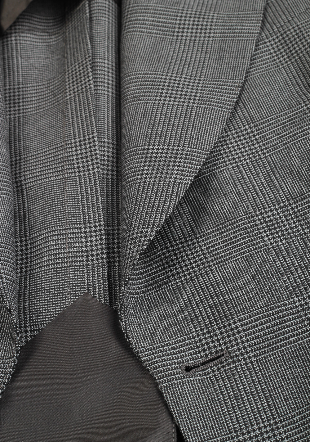 TOM FORD Atticus Gray Checked Suit Size 46 / 36R U.S. | Costume Limité