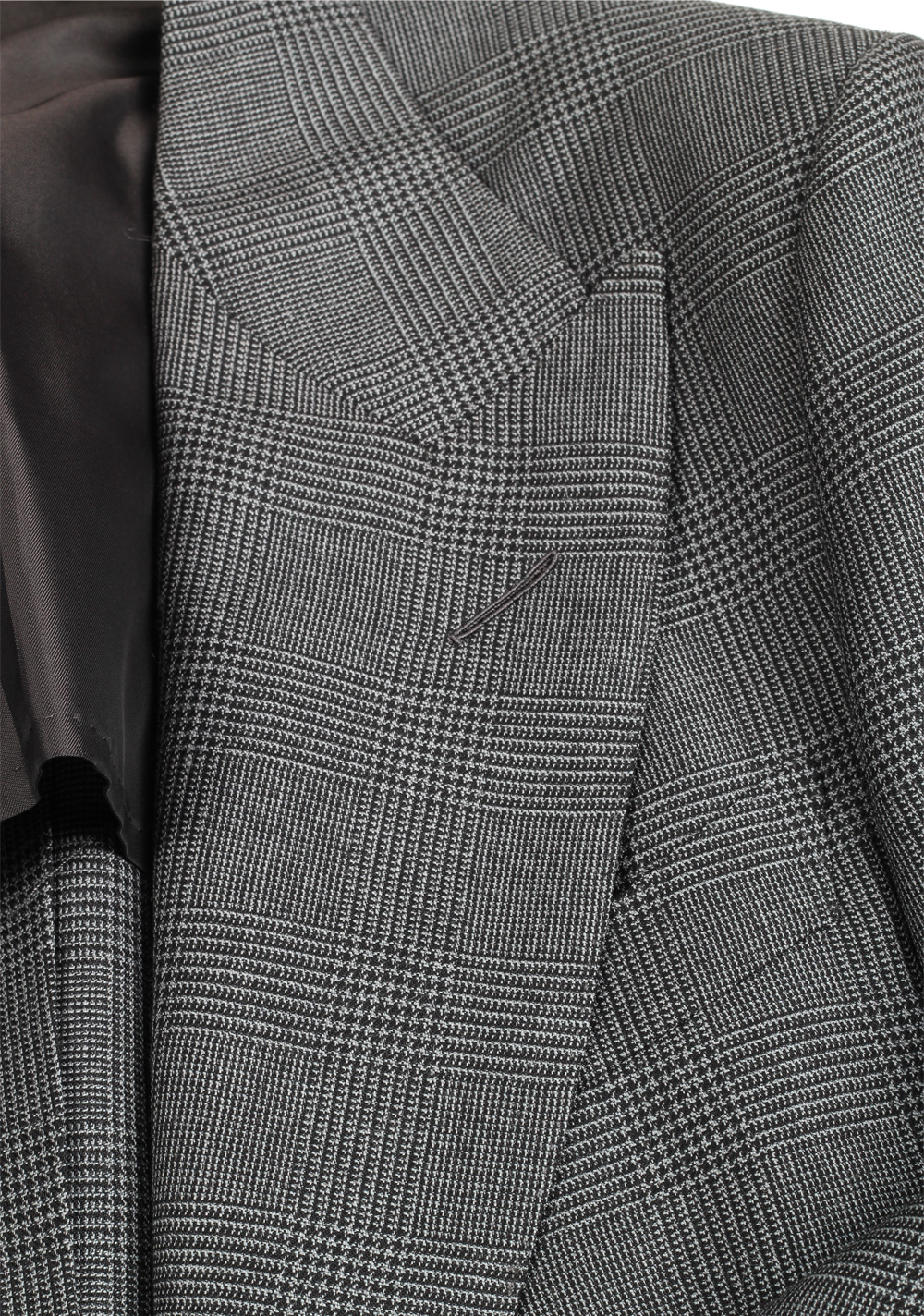TOM FORD Atticus Gray Checked Suit Size 46 / 36R U.S. | Costume Limité