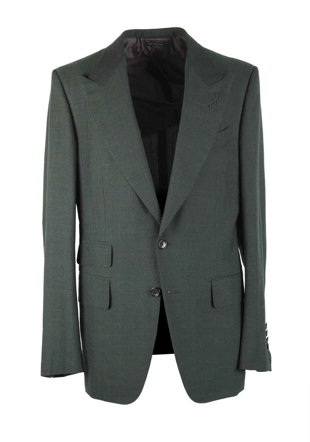 TOM FORD Shelton Green Suit Size 48 / 38R U.S. | Costume Limité