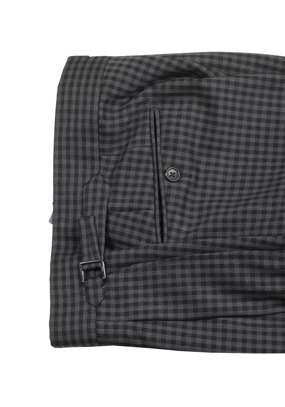TOM FORD Wetherby Double Breasted Gray Suit Size 48 / 38R U.S. | Costume Limité