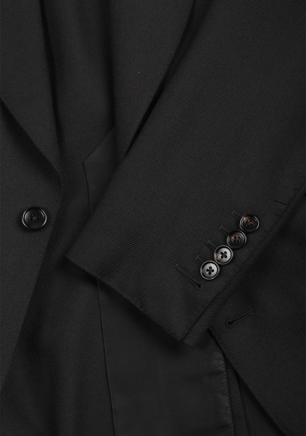 TOM FORD Atticus Solid Black Suit Size 46 / 36R U.S. | Costume Limité