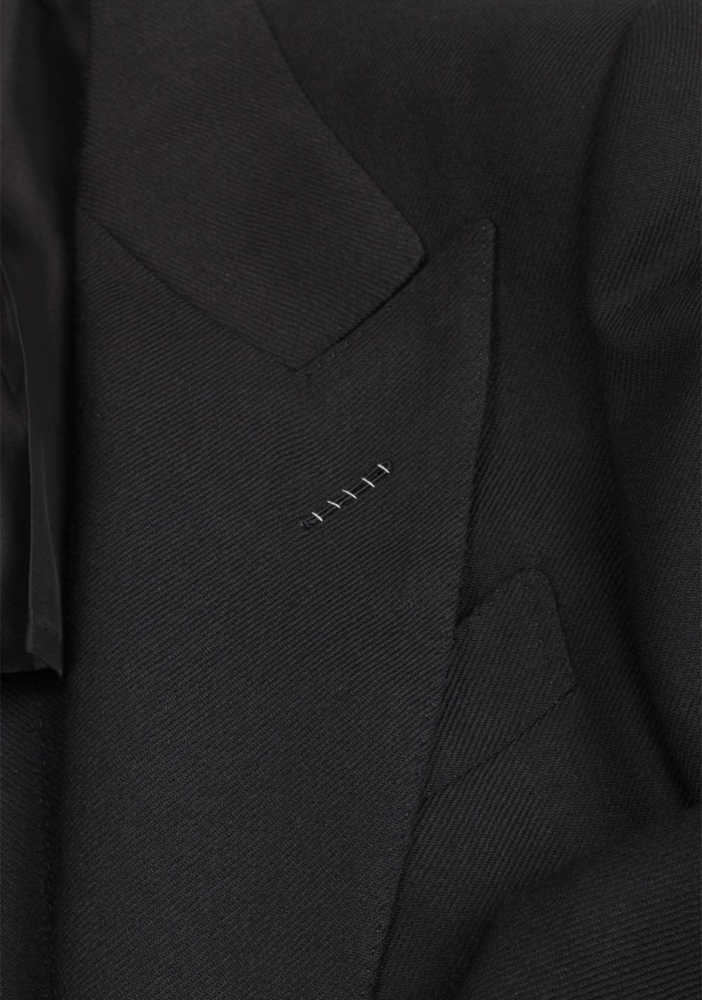 TOM FORD Atticus Solid Black Suit Size 46 / 36R U.S. | Costume Limité