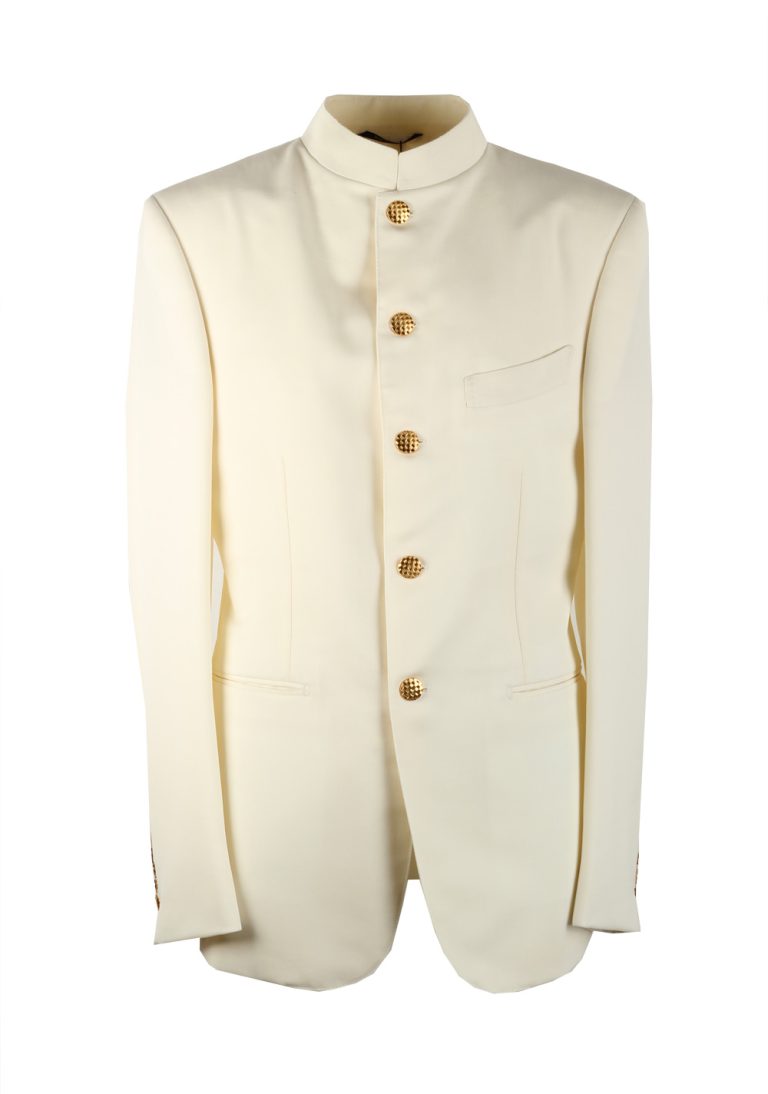 TOM FORD Fit G  Ivory Tuxedo Dinner Jacket Size 48 / 38R U.S. - thumbnail | Costume Limité