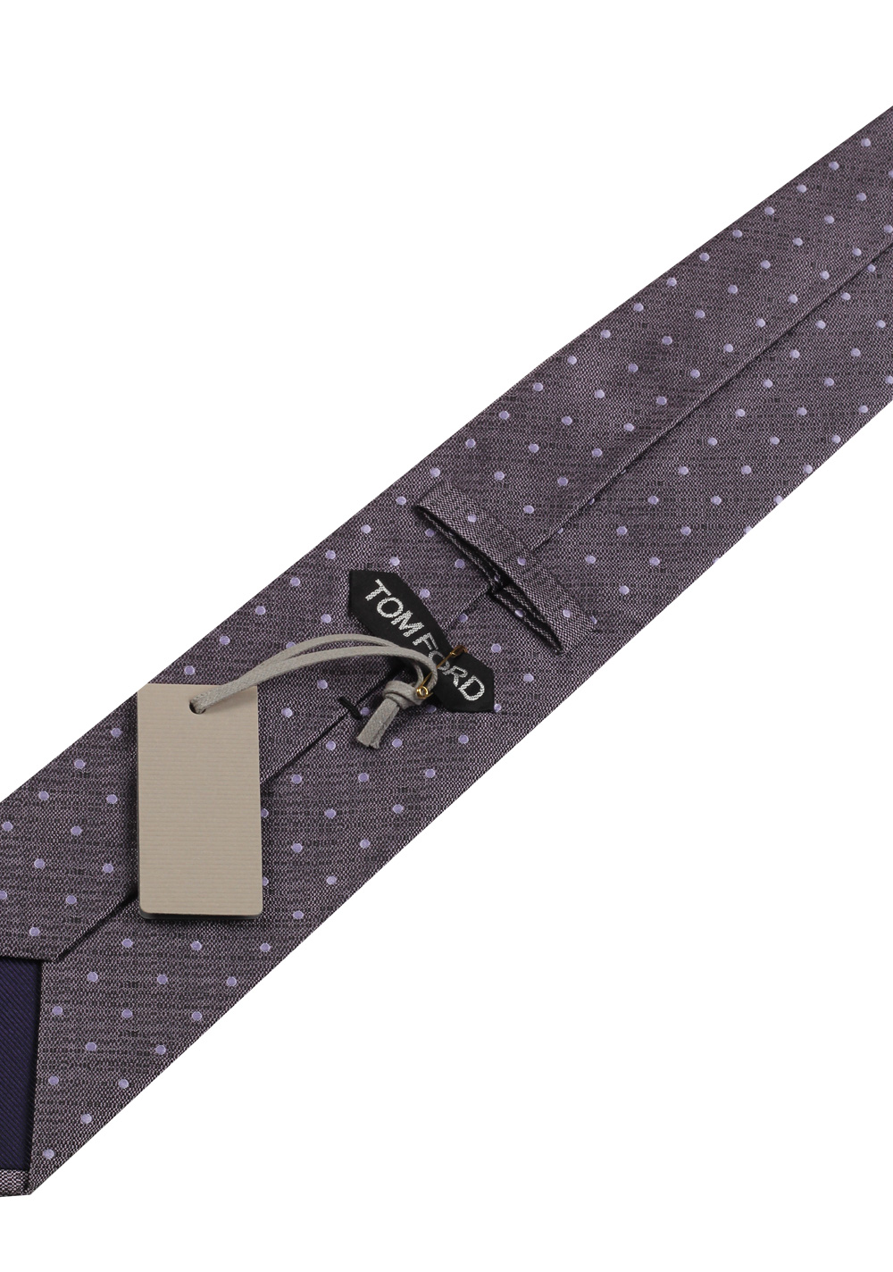 TOM FORD Lilac Polkadot Tie In Silk | Costume Limité