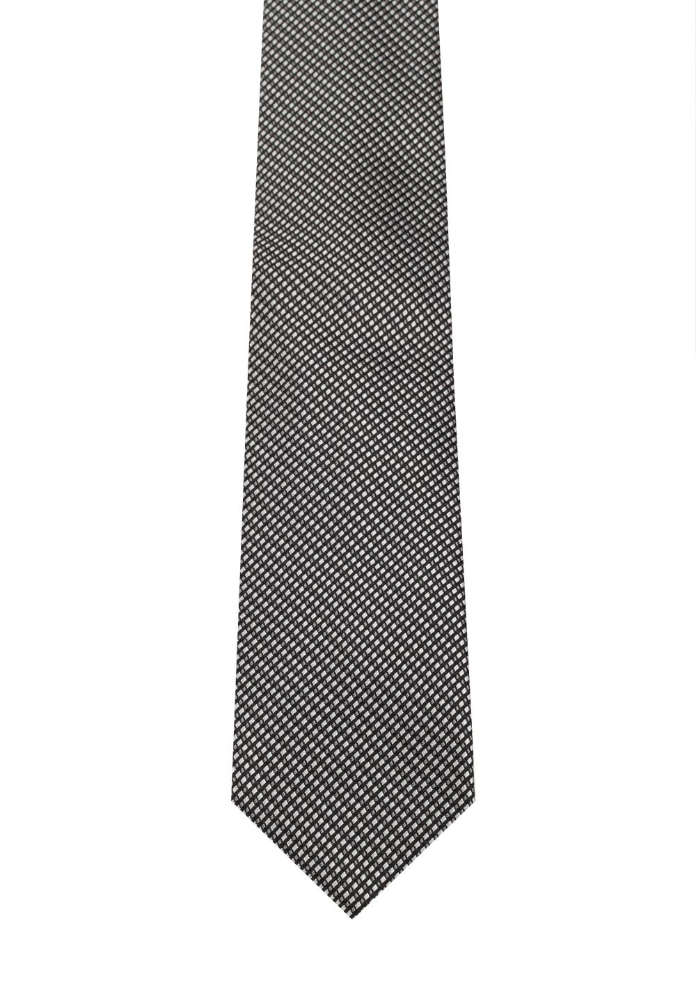 TOM FORD Patterned Black White Tie In Silk | Costume Limité