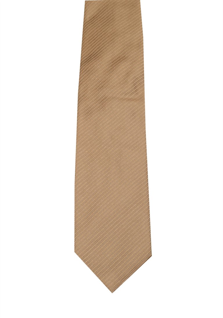 TOM FORD Striped Brown Tie In Silk - thumbnail | Costume Limité