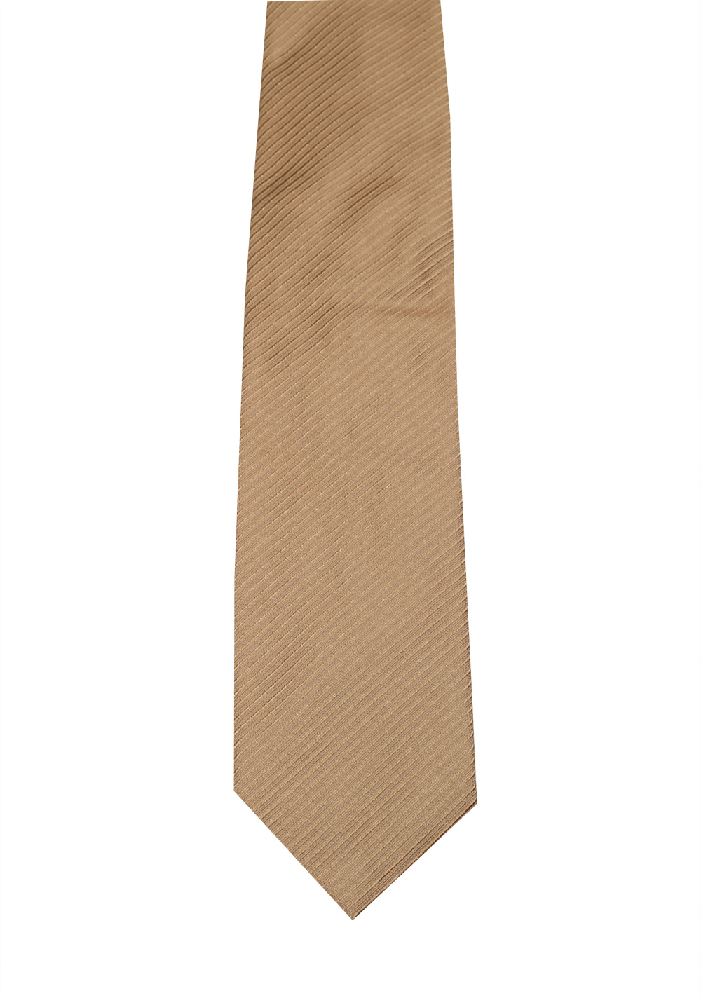 TOM FORD Striped Brown Tie In Silk | Costume Limité