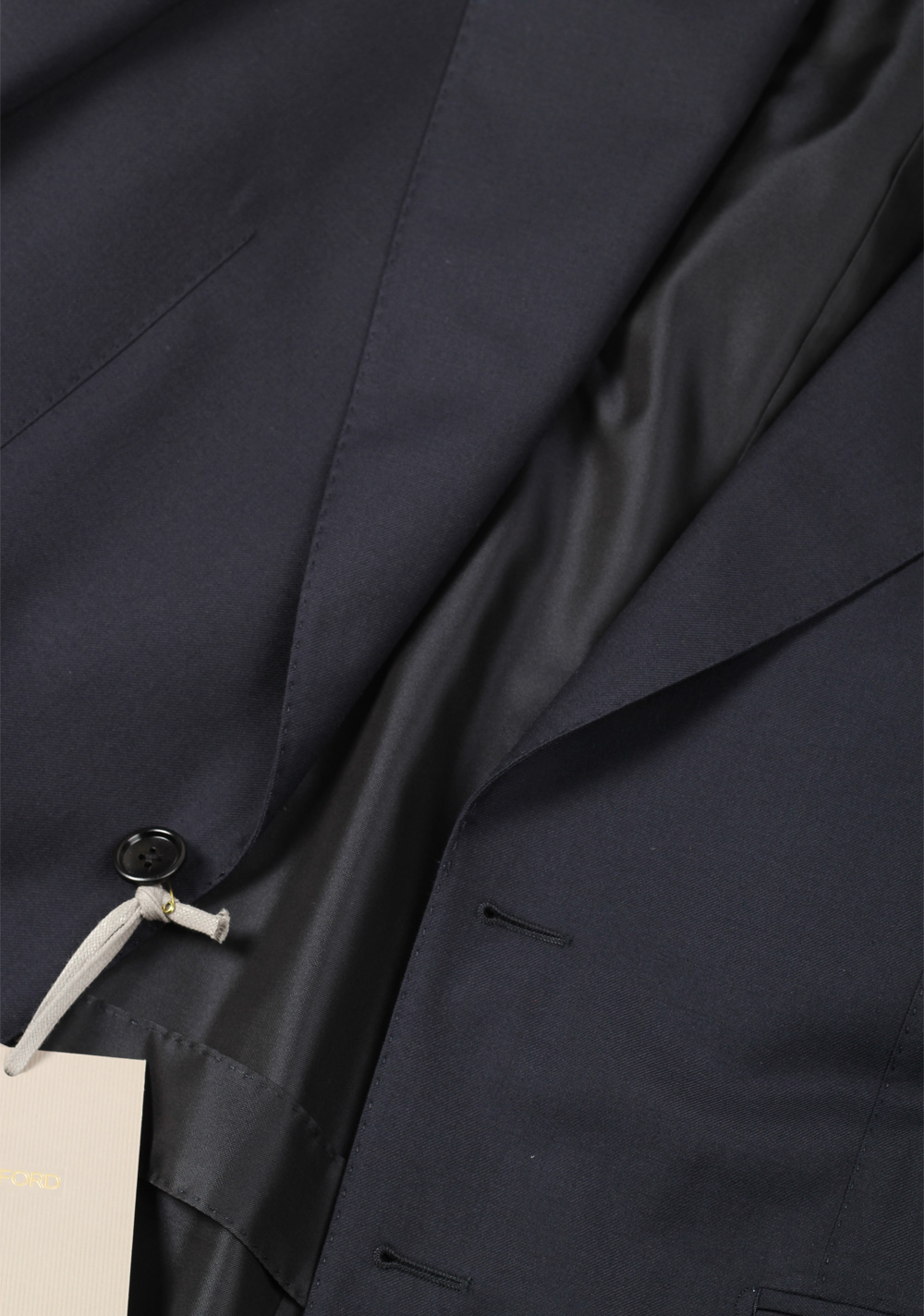 TOM FORD Shelton Solid Navy Blue Suit | Costume Limité