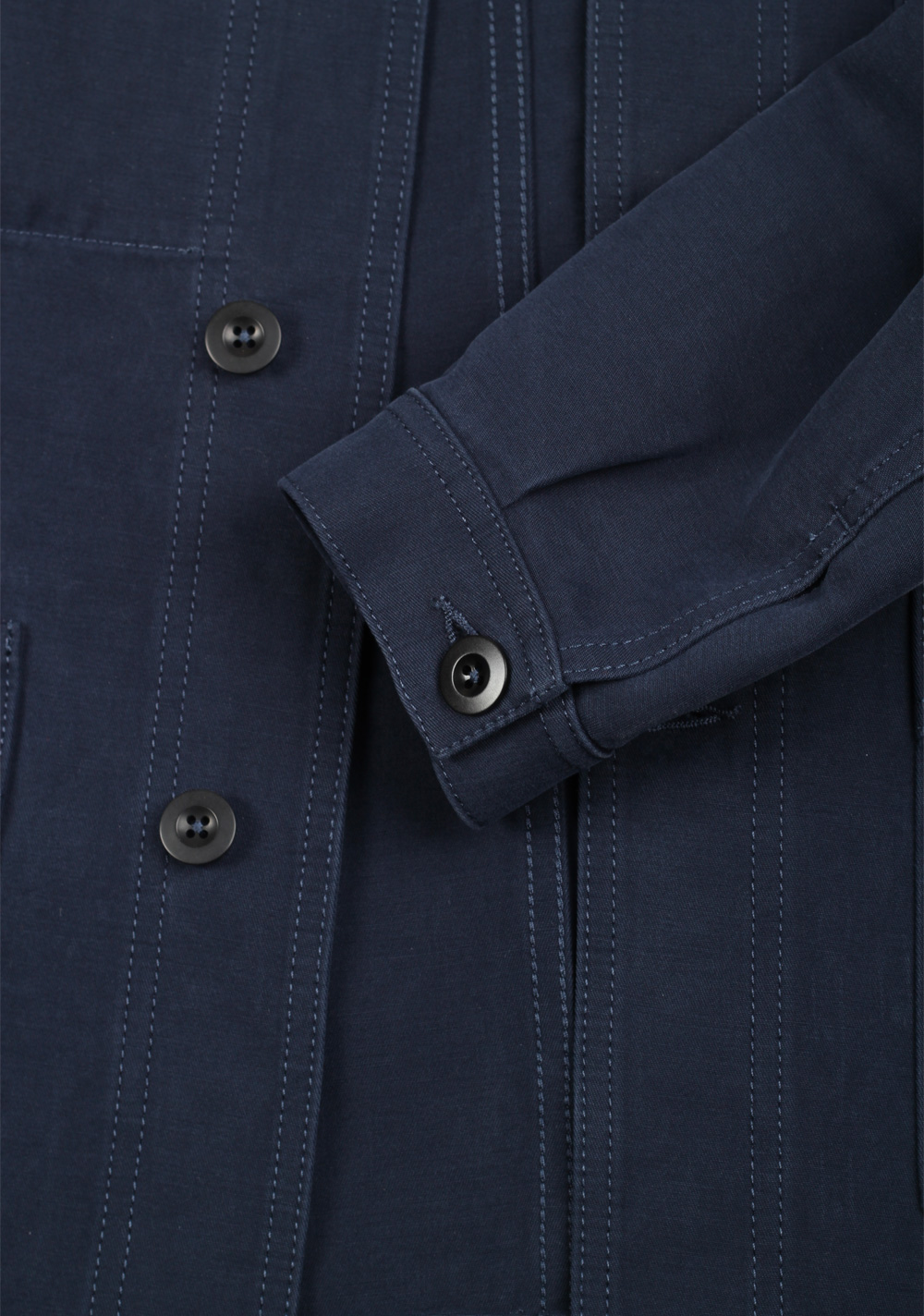 TOM FORD Blue Cotton Overshirt Coat | Costume Limité