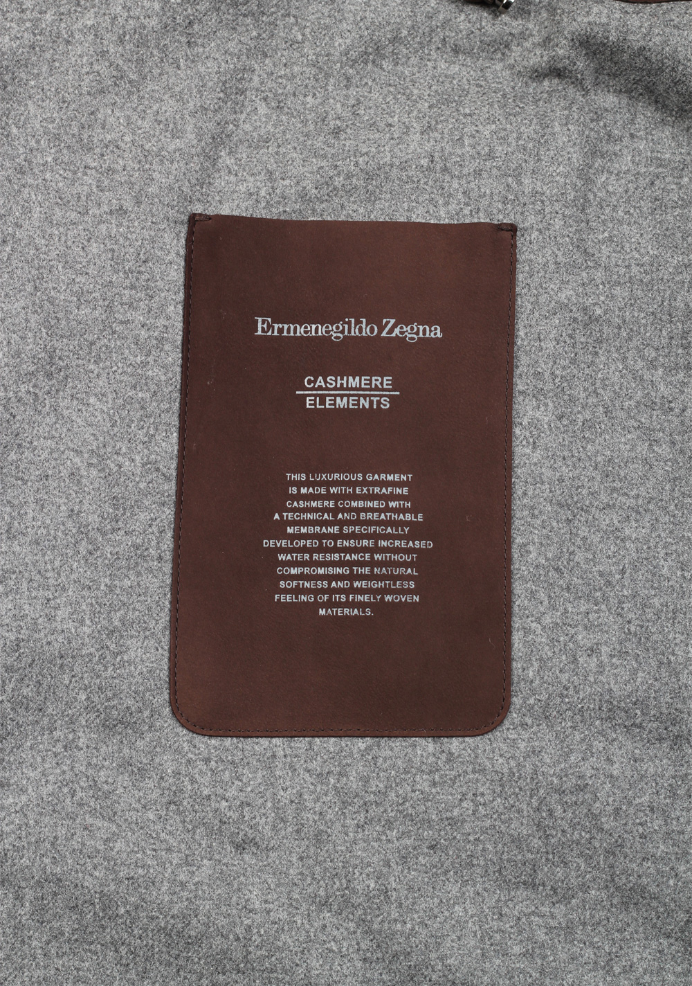 ZEGNA Blue Oasi Cashmere Elements Over Coat Size 48 / 38R U.S. | Costume Limité