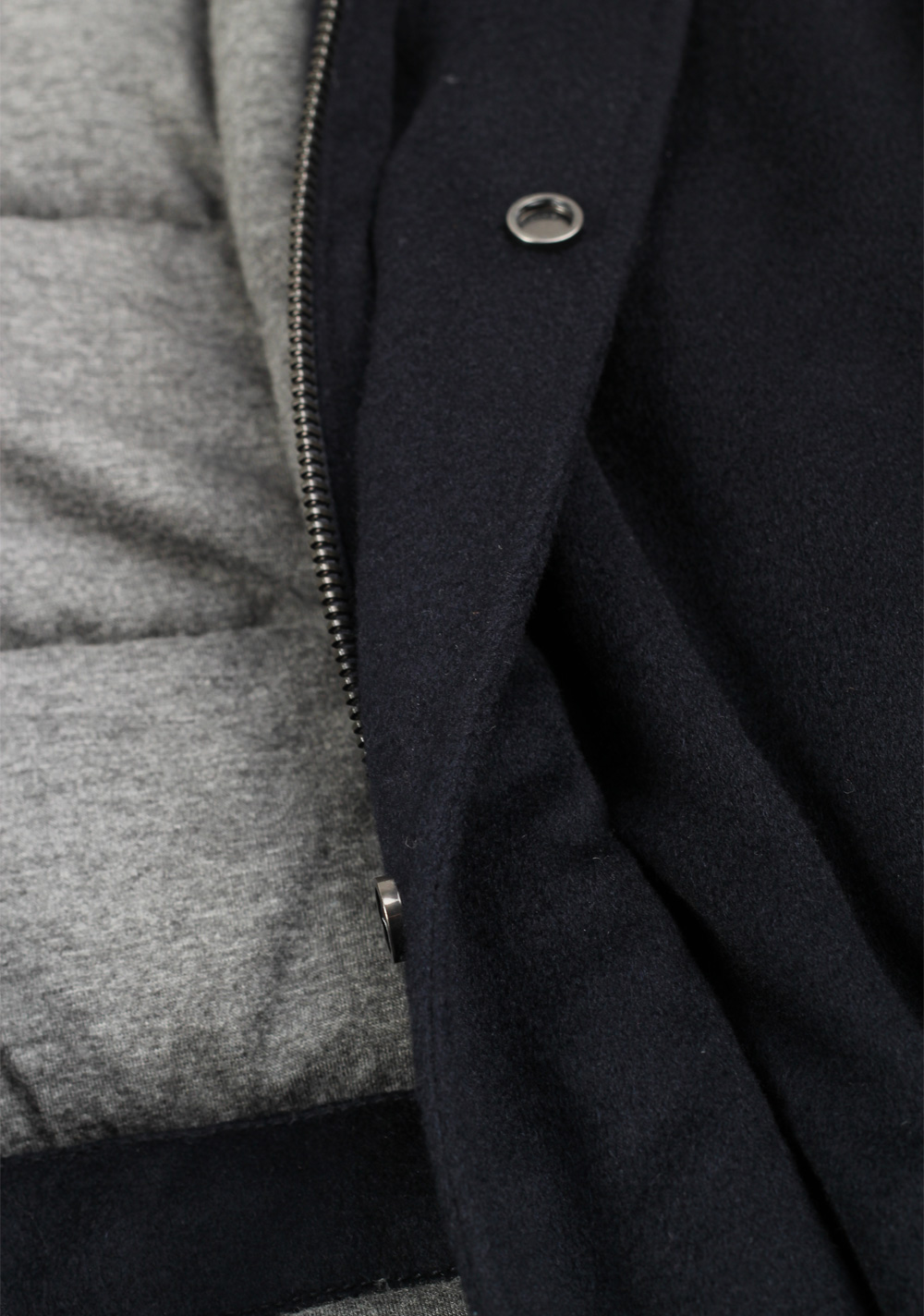 ZEGNA Blue Oasi Cashmere Elements Over Coat Size 48 / 38R U.S. | Costume Limité
