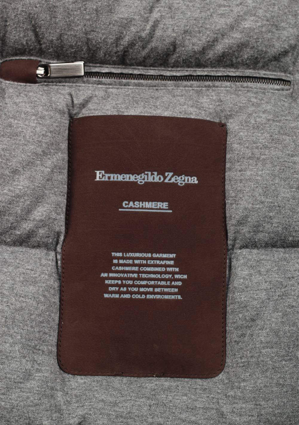 ZEGNA Blue Oasi Cashmere Elements Over Coat Size 48 / 38R U.S. | Costume Limité