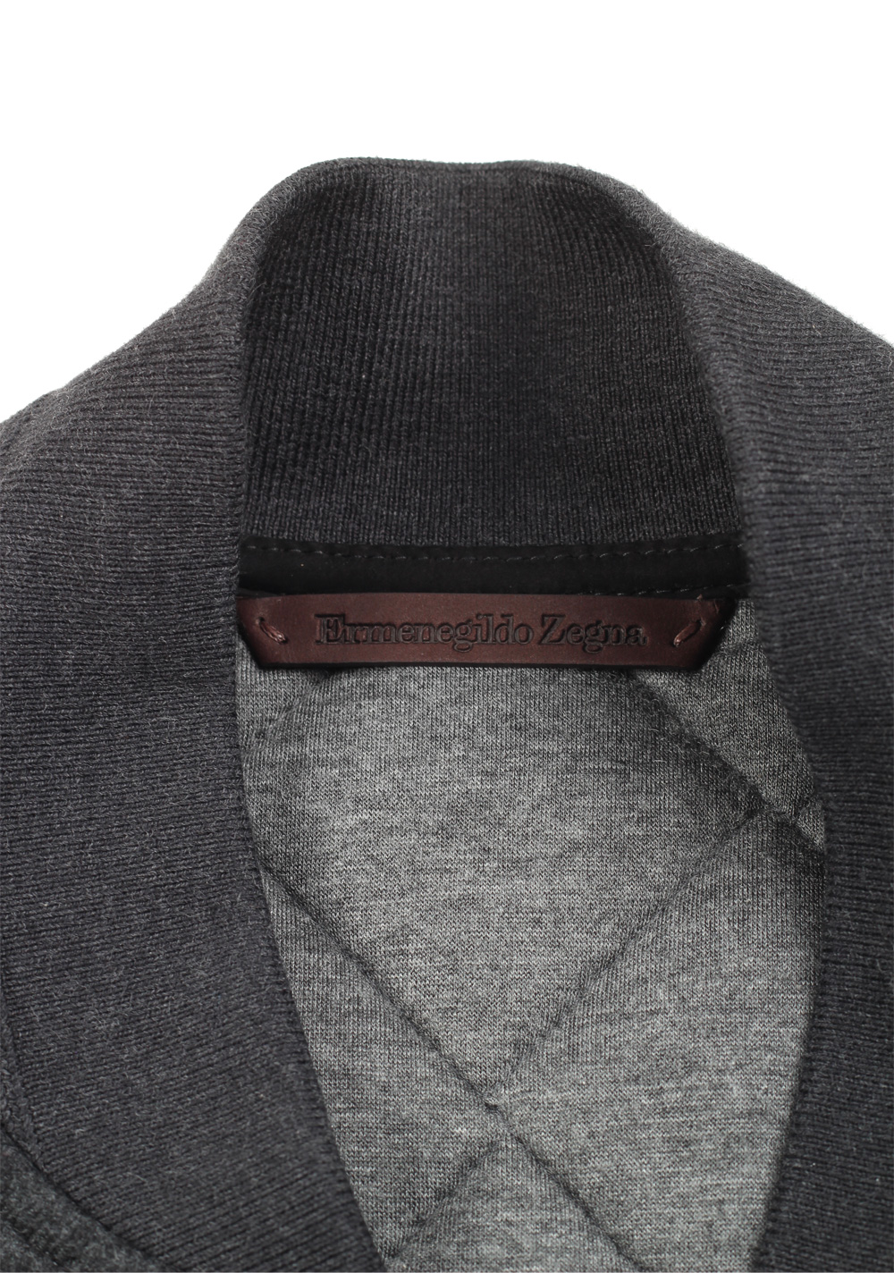 ZEGNA Gray Cashmere 14 Milmil 14 Vest Gilet Size 48 / 38R U.S. | Costume Limité