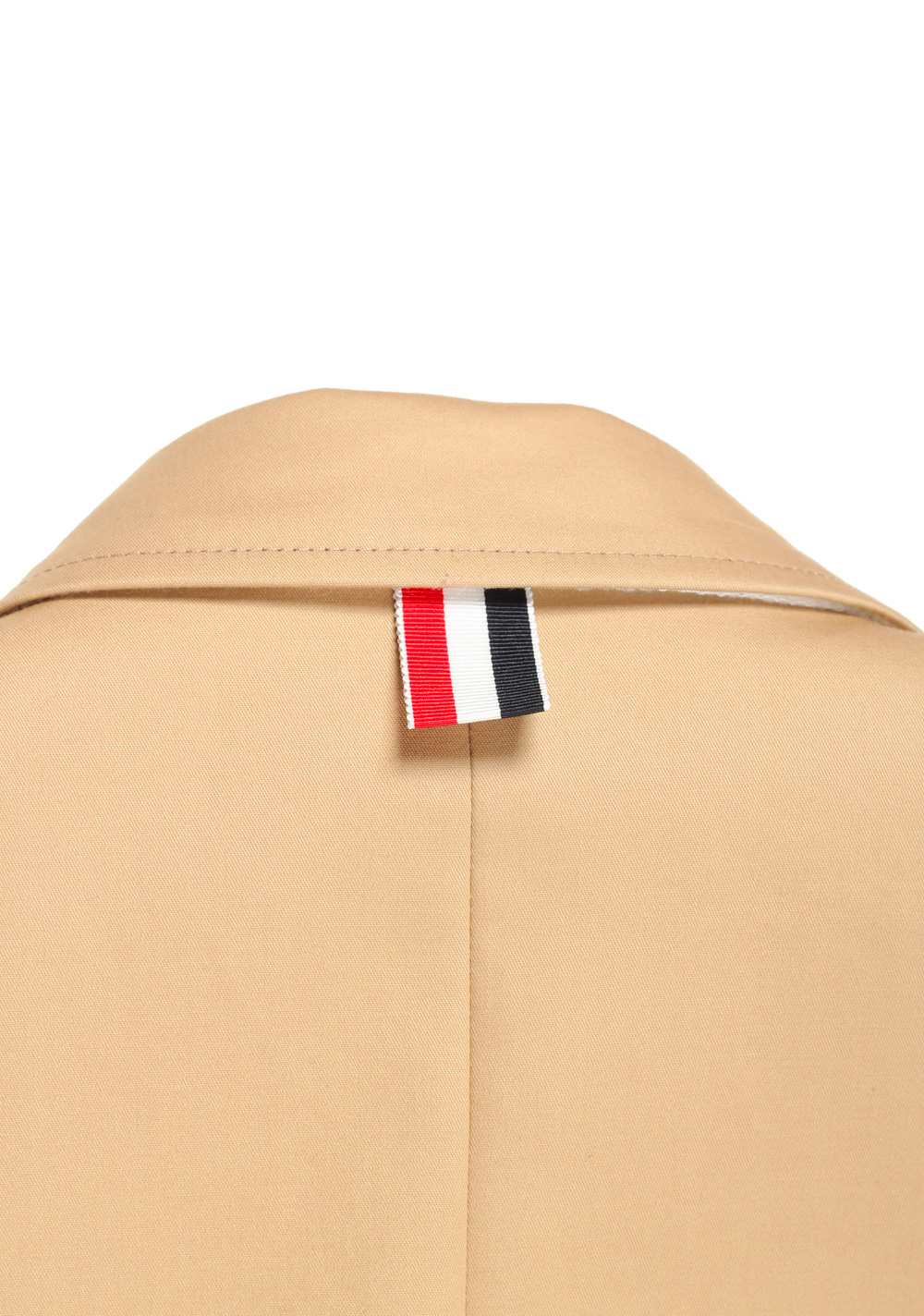 Thom Browne NEW YORK Beige Jacket Coat | Costume Limité